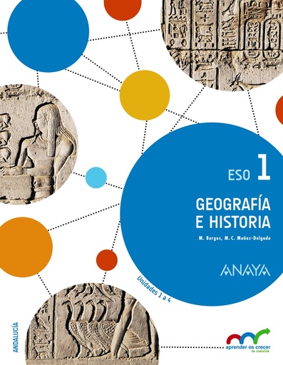 [9788467851328] Geografía e Historia 1. (Trimestres - Colegios Bilingües)