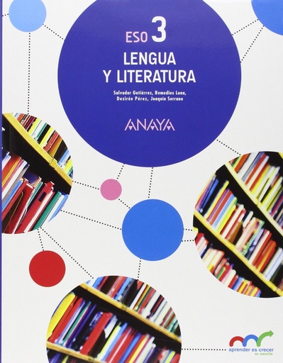 [9788467852097] Lengua y Literatura 3. (Aprender es crecer en conexión)