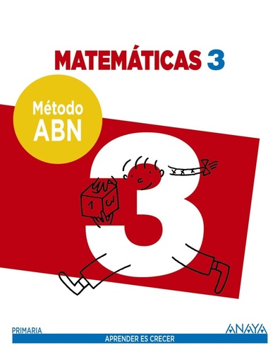 [9788467862560] Matemáticas 3. Método ABN.