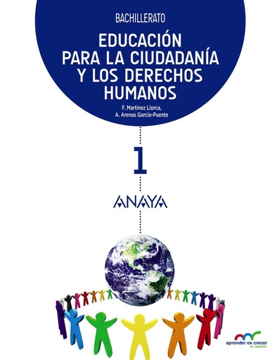 [9788467885163] Educación para la Ciudadanía y los Derechos Humanos 1. Andalucía. Anaya 9788467885163