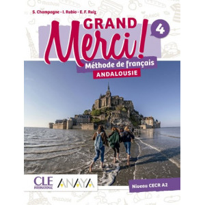 [9788467898460] GRAND MERCI! ANDALOUSIE 4. LIVRE NUMÉRIQUE POUR L'ÉLÈVE