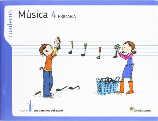 [9788468009599] CUADERNO MUSICA 4 PRIMARIA