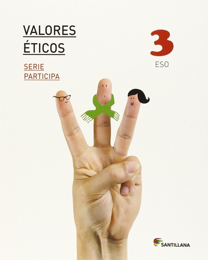[9788468031750] VALORES ETICOS SERIE PARTICIPA 3 ESO
