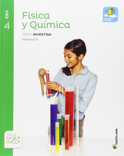 [9788468040127] FISICA Y QUIMICA SERIE INVESTIGA M LIGERA 4 ESO SABER HACER