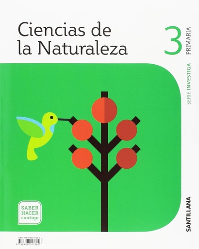 [9788468047362] CIENCIAS DE LA NATURAZA 3 PRIMARIA SABER HACER CONTIGO