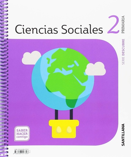 [9788468047393] CIENCIAS SOCIALES 2 PRIMARIA DESCUBRE SABER HACER CONTIGO