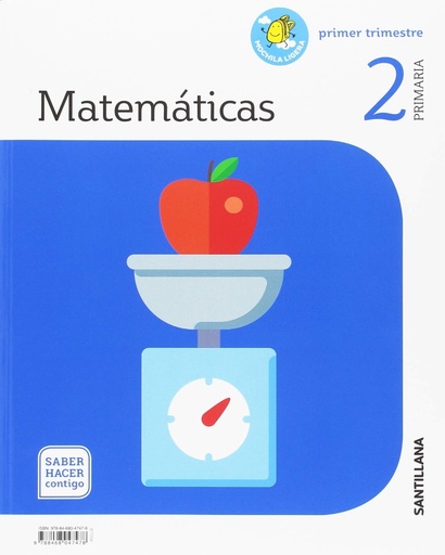 [9788468047478] MATEMATICAS MOCHILA LIGERA 2 PRIMARIA SABER HACER CONTIGO