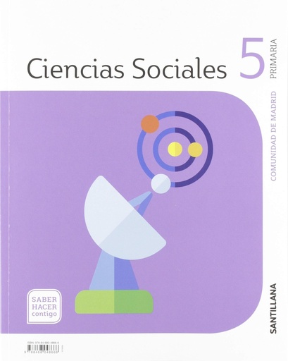 [9788468048666] CIENCIAS SOCIALES MADRID 5 PRIMARIA SABER HACER CONTIGO SANTILLANA