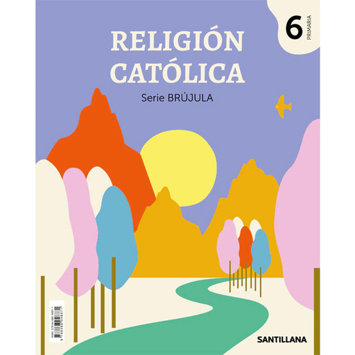 [9788468048871] Religión Católica 6 Primaria Santillana  Serie Brújula