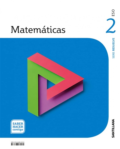 [9788468060439] MATEMATICAS SERIE RESUELVE 2 ESO SABER HACER CONTIGO