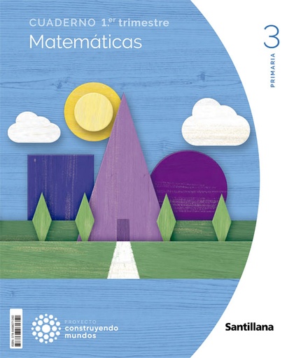 [9788468071350] CUADERNO MATEMATICAS 3 PRIMARIA 1 TRIM CONSTRUYENDO MUNDOS