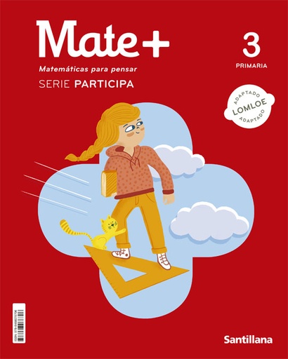 [9788468076706] MATE+ MATEMATICAS PARA PENSAR SERIE PARTICIPA 3 PRIMARIA