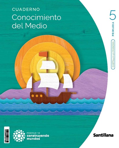 [9788468078120] Conocimiento del Medio 5 Primaria | Mochila Ligera | Castilla la Mancha