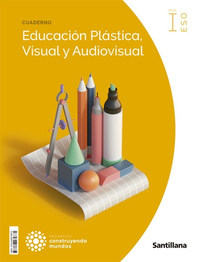 [9788468079875] CUADERNO EDUCACION PLASTICA, VISUAL Y AUDIOVISUAL NIVEL I ESO CONSTRUYENDO MUNDOS