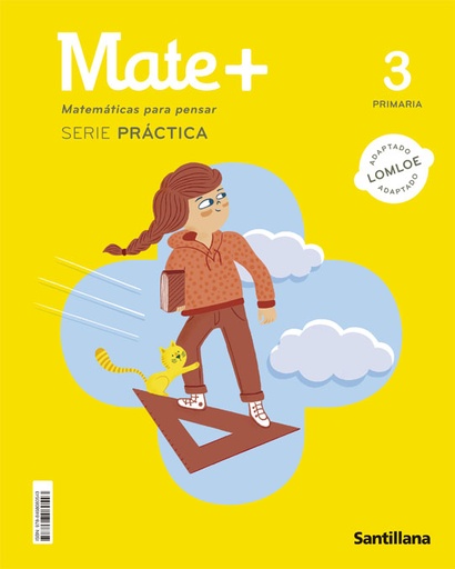 [9788468080543] MATE+ MATEMATICAS PARA PENSAR SERIE PRACTICA 3 PRIMARIA