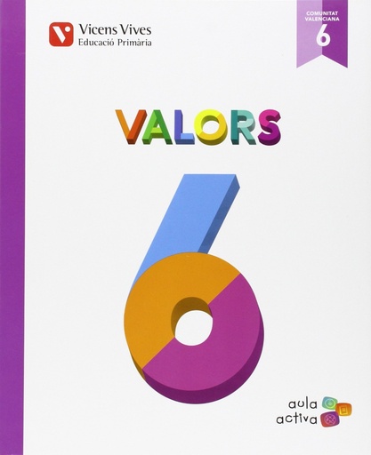 [9788468229447] Valors 6 Valencia (aula Activa)