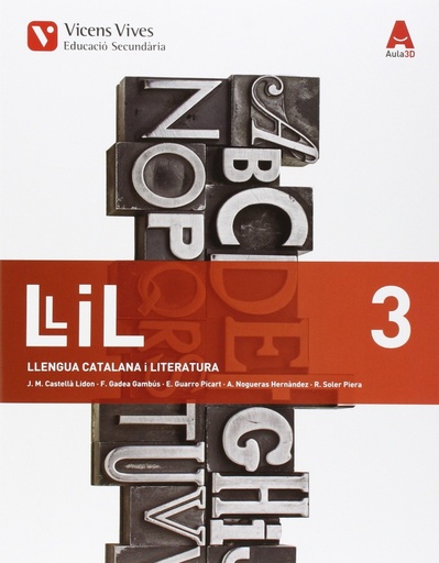 [9788468231860] LLIL 3 LLENGUA I LITERATURA ESO AULA 3D