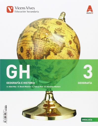 [9788468235493] GH 3 ANDALUCIA (GEOGRAFIA) ESO AULA 3D: