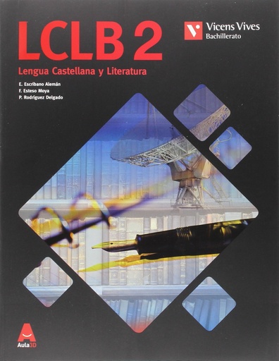 [9788468235820] LCLB 2 (LENGUA CASTELLANA BACH) AULA 3D