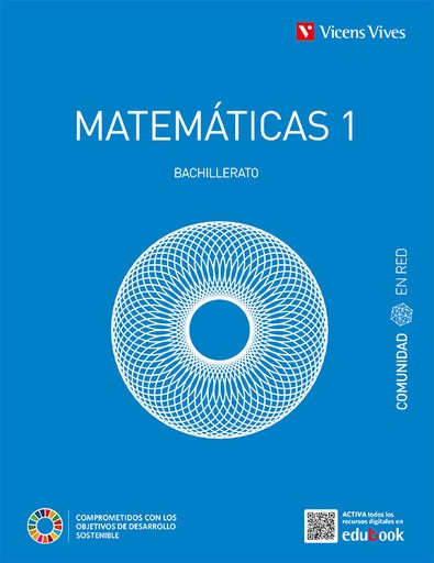 [9788468286259] MATEMATICAS 1 BACH (COMUNIDAD EN RED)