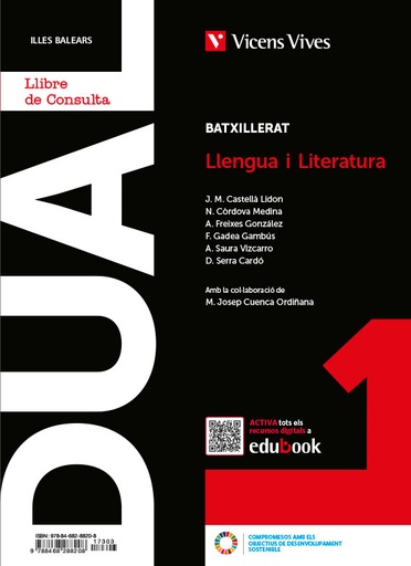 [9788468288208] LLENGUA I LITERATURA 1 IB (LA+QA+DIGITAL) (DUAL)