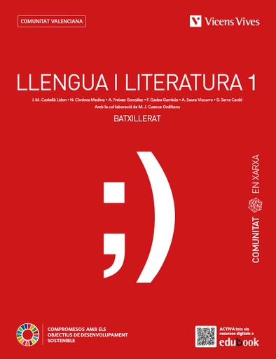 [9788468288222] LLENGUA I LITERATURA 1 BATX VC (CEX)