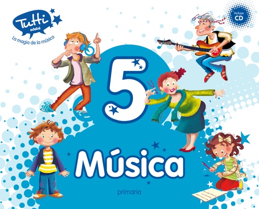 [9788468312651] MÚSICA 5  (INCLUYE CD)