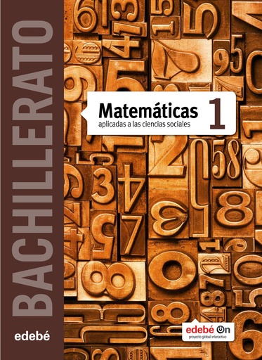 [9788468320588] MATEMÁTICAS APLICADAS A LAS CIENCIAS SOCIALES 1