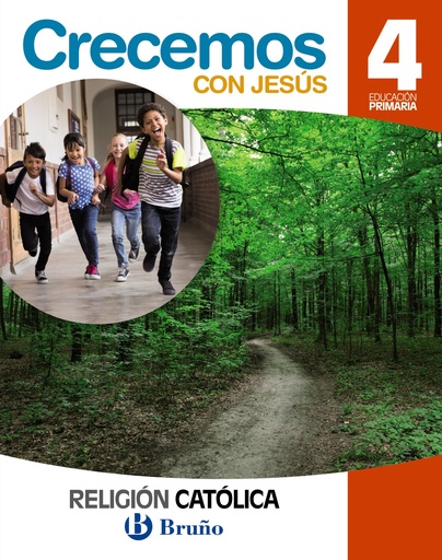 [9788469609507] Religión católica Crecemos con Jesús 4 Primaria