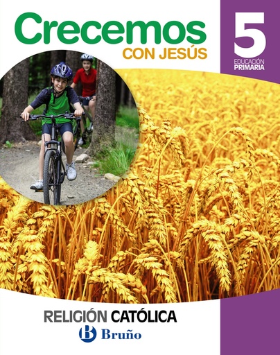 [9788469610282] Religión católica Crecemos con Jesús 5 Primaria