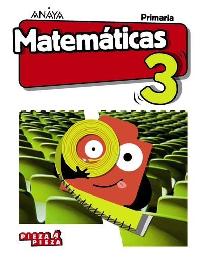 [9788469841945] Matemáticas 3 Primaria Anaya Pieza a Pieza