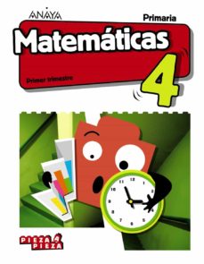 [9788469850831] Matemáticas 4, (Pieza a Pieza) Primero, segundo y tercer trimestre