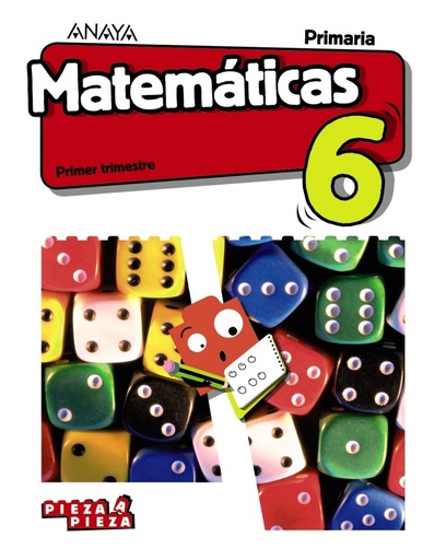 [9788469854228] Matemáticas 6. (Pieza a Pieza)