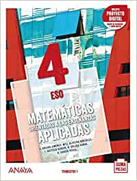 [9788469879436] Matemáticas orientadas a las Enseñanzas Aplicadas 4. Trimestres.