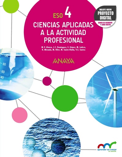 [9788469884096] Ciencias Aplicadas a la Actividad Profesional 4. NUEVO PROYECTO DIGITAL.