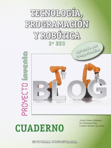 [9788470635472] Cuaderno Tecnología, Programación y Robótica 2º ESO