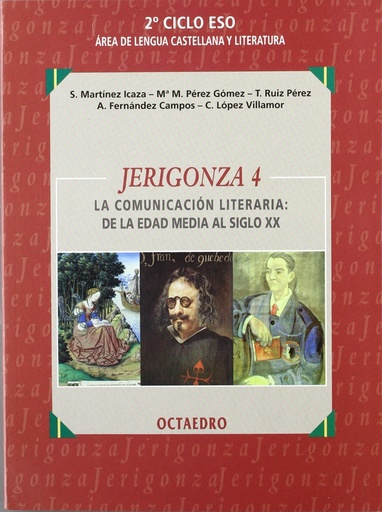 [9788480633505] 2º Ciclo Eso. Jerigonza 4 (Español)