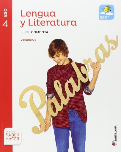 [9788483056530] LENGUA Y LITERATURA SERIE COMENTA M LIGERA 4 ESO SABER HACER