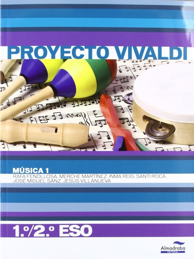 [9788483088265] Música 1. 1º/2º ESO (Proyecto Vivaldi)