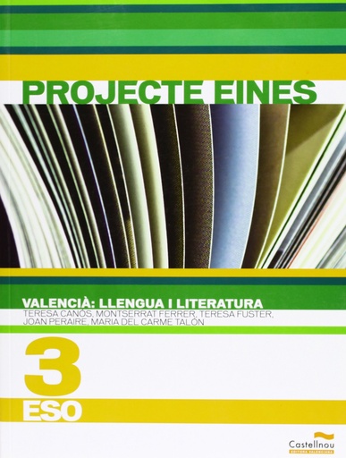 [9788483452042] Valencià: Llengua i literatura 3r ESO. Projecte Eines