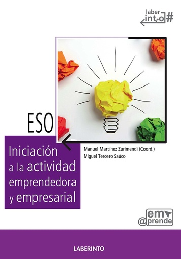 [9788484838012] Iniciación a la actividad emprendedora y empresarial