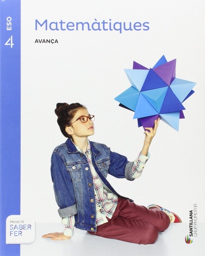 [9788490470329] MATEMATIQUES AVANÇA 4 ESO SABER FER