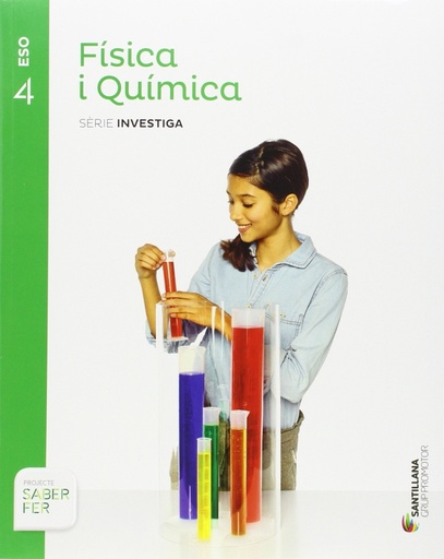 [9788490470404] FISICA I QUIMICA SERIE INVESTIGA 4 ESO SABER FER