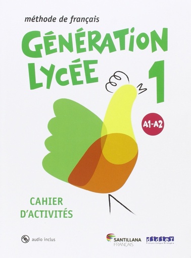 [9788490491881] GENERATION LYCEE A1/A2 CAHIER+CD