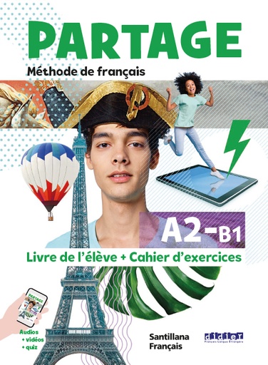 [9788490498231] PARTAGE A2/B1 LIVRE+CAHIER