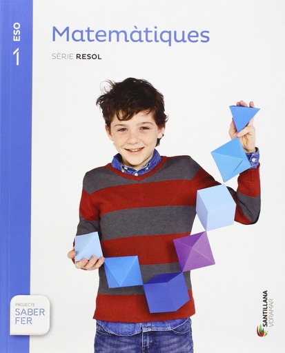 [9788490580011] MATEMATIQUES SERIE RESOL 1 ESO SABER FER