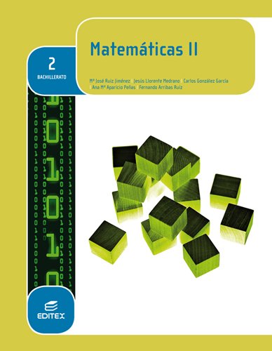 [9788490787656] Matemáticas II 2º Bachillerato (LOMCE)