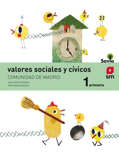 [9788491076087] Valores sociales y cívicos. 1 Primaria. Savia (Madrid)