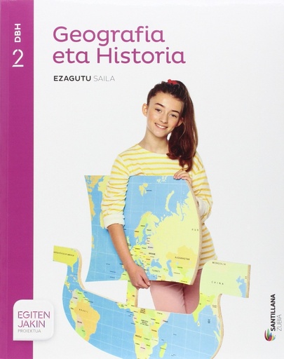 [9788491084549] GEOGRAFIA ETA HISTORIA EZAGUTU SAILA 2 DBH EGITEN JAKIN