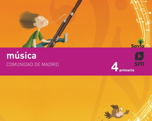 [9788491822400] Música. 4 Primaria. Savia. Madrid